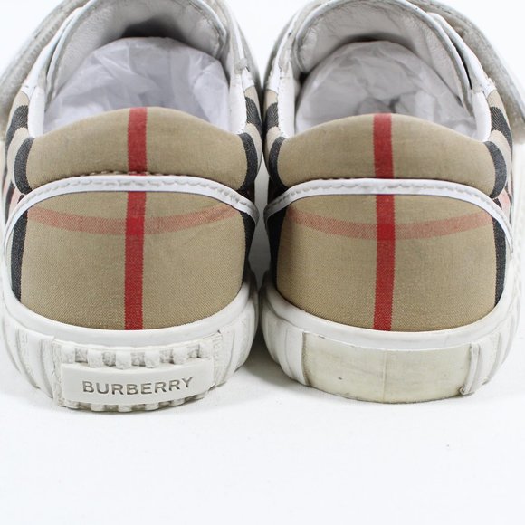 Burberry Toddler Mark Check Sneaker Size 21EU - Picture 4 of 6
